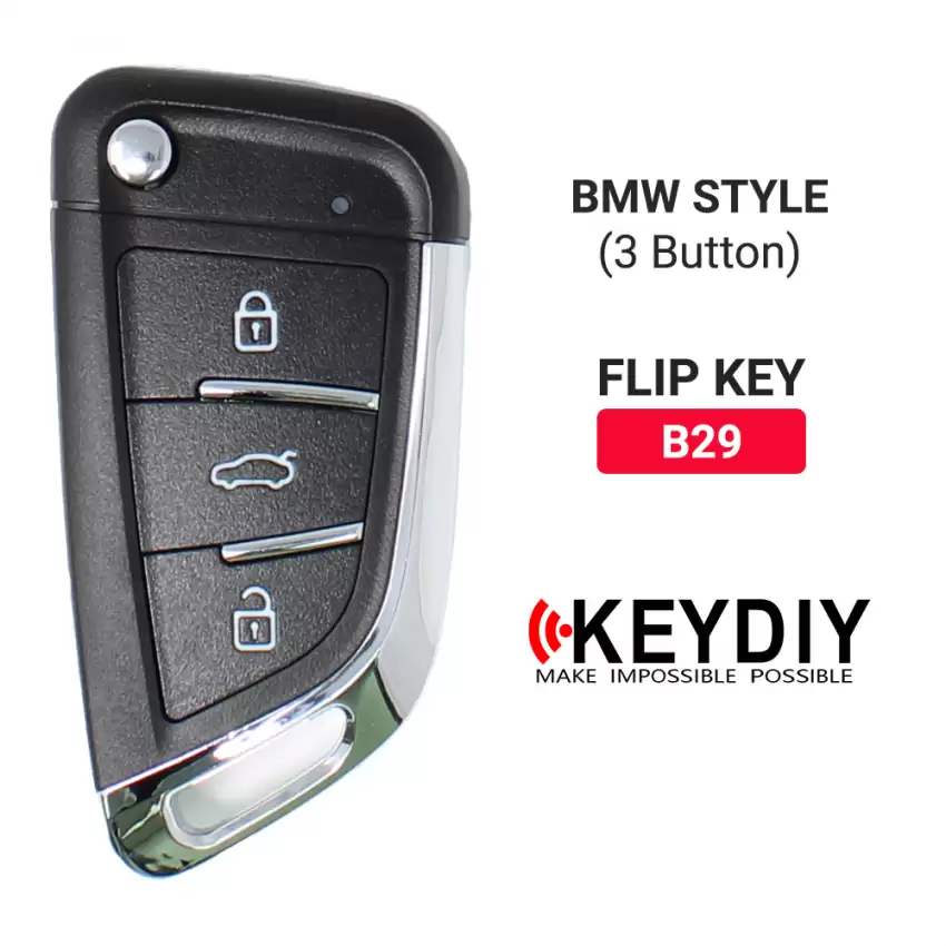 KEYDIY Flip Remote BMW Style 3 Buttons B29 - CR-KDY-B29  p-3