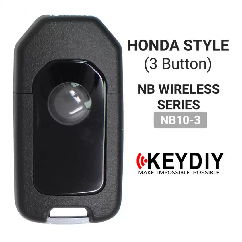 KEYDIY Universal Wireless Flip Remote Key Honda Type 3 Buttons NB10-3 - CR-KDY-NB10-3  p-4