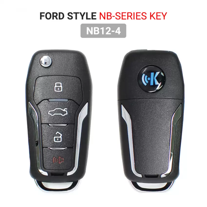 KEYDIY Universal Wireless Flip Remote Key Ford Type 4 Buttons NB12-4 - CR-KDY-NB12-4  p-2