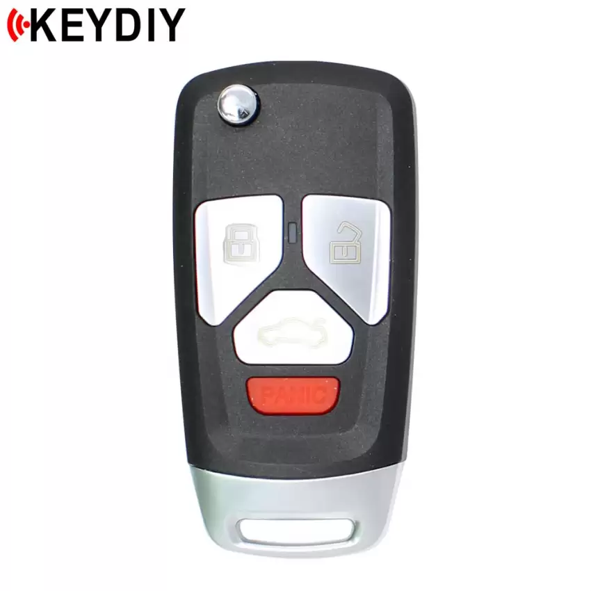 KEYDIY Universal Wireless Flip Remote Key Audi Type 4 Buttons NB27-4