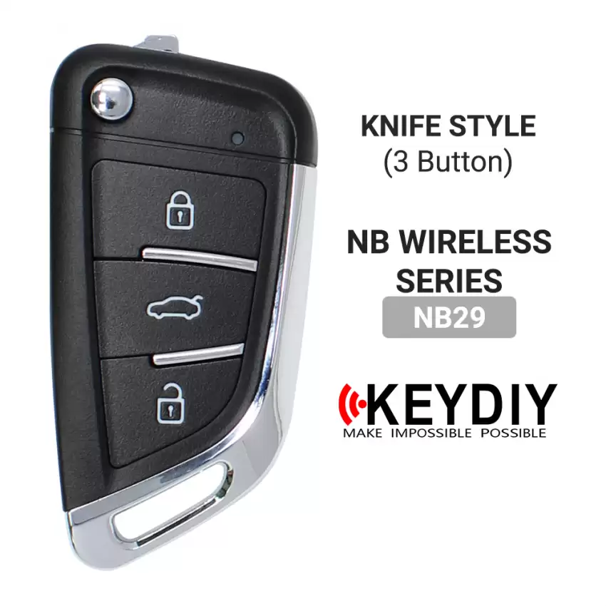 KEYDIY Universal Wireless Flip Remote Key BMW Type 3 Buttons NB29 - CR-KDY-NB29  p-3