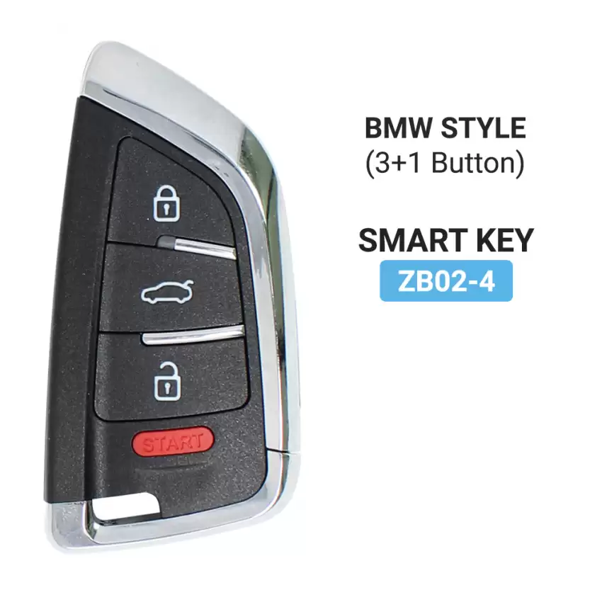 KEYDIY Universal Smart Proximity Remote Key BMW Style 4 Button ZB02-4 - CR-KDY-ZB02-4  p-2