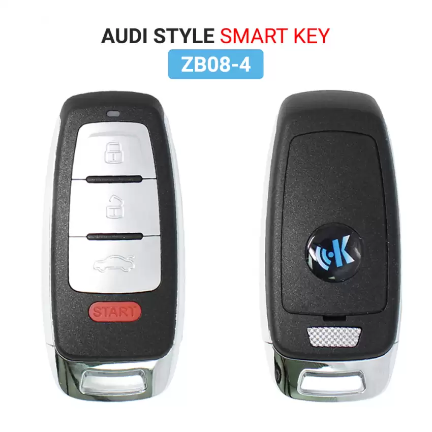 KEYDIY Universal Smart Proximity Remote Key Audi Style 4 Buttons ZB08-4 - CR-KDY-ZB08-4  p-2