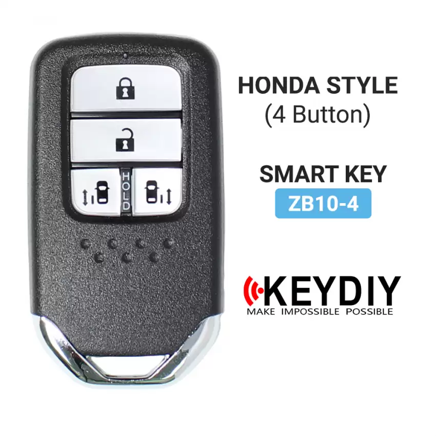 KEYDIY Universal Smart Proximity Remote Key Honda Style 4 Button ZB10-4 - CR-KDY-ZB10-4  p-3