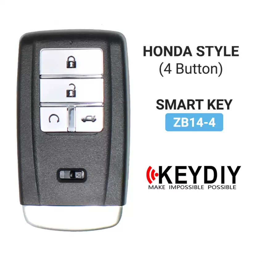KEYDIY KD Universal Smart Proximity Remote Key Honda Style 4 Buttons ZB14-4 - CR-KDY-ZB14-4  p-3