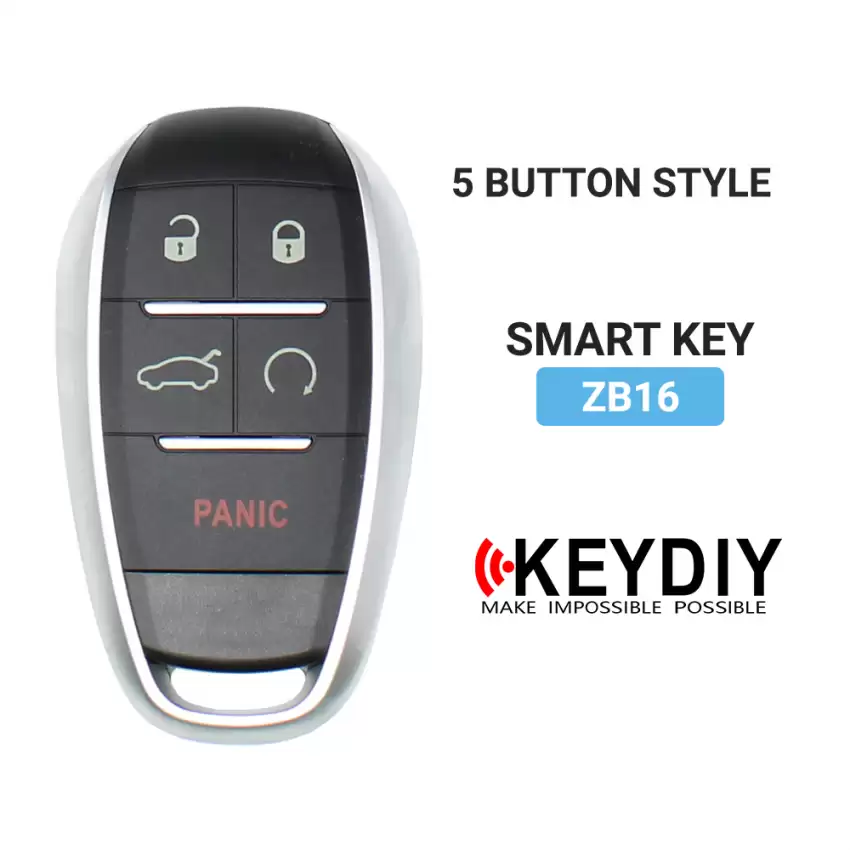 KEYDIY KD Universal Smart Proximity Remote 5 Buttons ZB16 - CR-KDY-ZB16  p-2