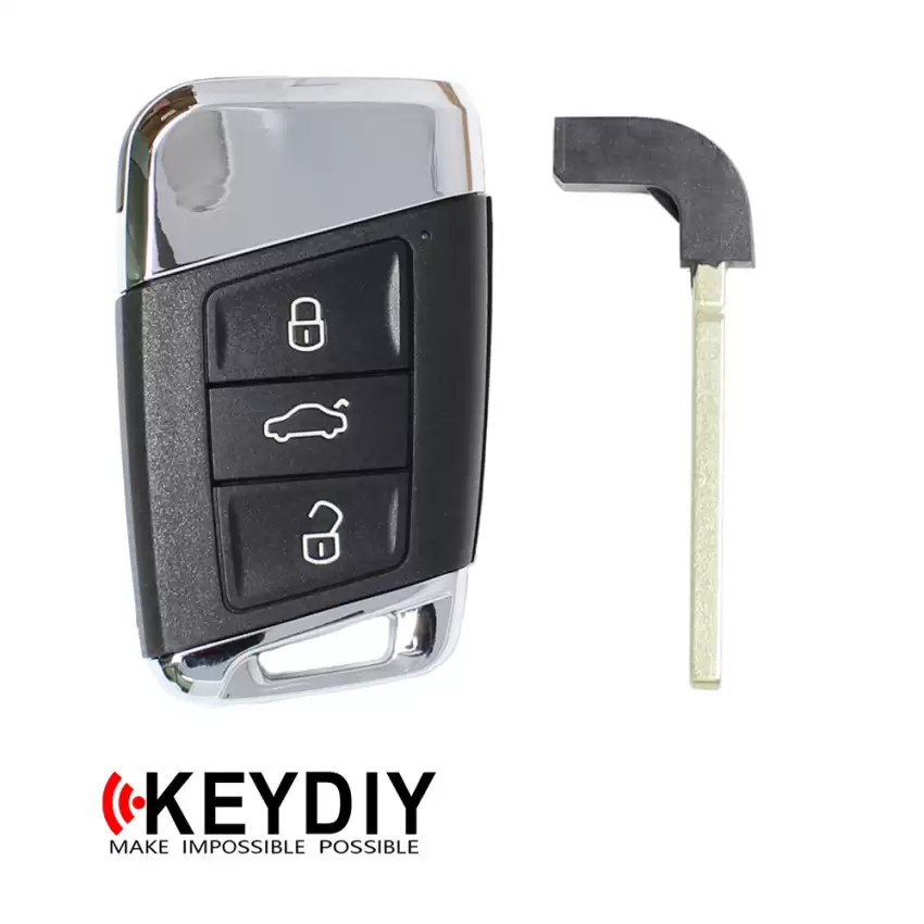 KEYDIY Universal Smart Proximity Remote Key VW Style 3 Button ZB17 - CR-KDY-ZB17  p-2