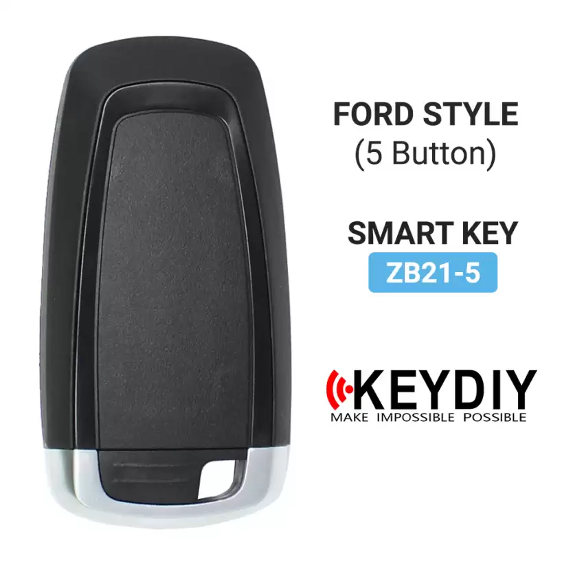 KEYDIY Universal Smart Proximity Remote Key Ford Style 5 Buttons ZB21-5 - CR-KDY-ZB21-5  p-4