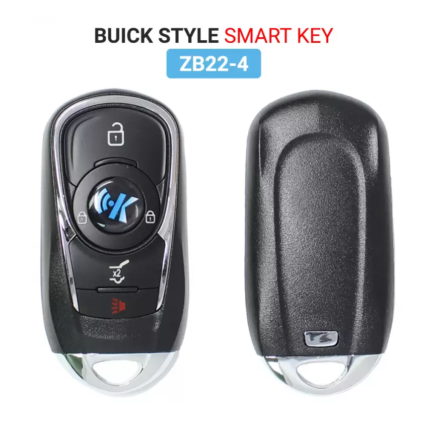 KEYDIY Universal Smart Proximity Remote Key Buick Style 4 Button ZB22-4 - CR-KDY-ZB22-4  p-2