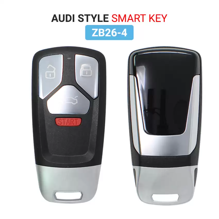 KEYDIY Universal Smart Proximity Remote Key Audi Style 4 Buttons ZB26-4 - CR-KDY-ZB26-4  p-2