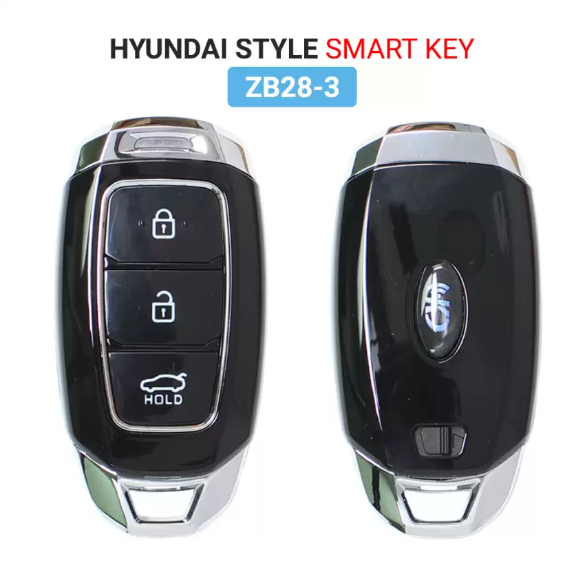 KEYDIY Universal Smart Proximity Remote Key Hyundai Style 3 Button ZB28-3 - CR-KDY-ZB28-3  p-2