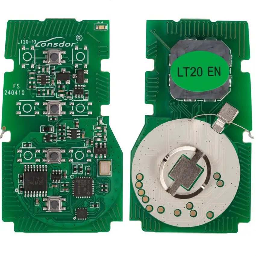 Toyota  LT20-10-4 8A-BA PCB Board 4 Button Smart Key PCB Lonsdor