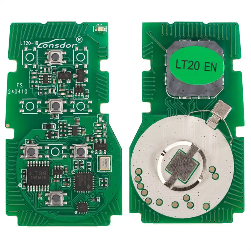 Toyota LT20-10-5 8A-BA PCB Board 5 Button Smart Key PCB Lonsdor