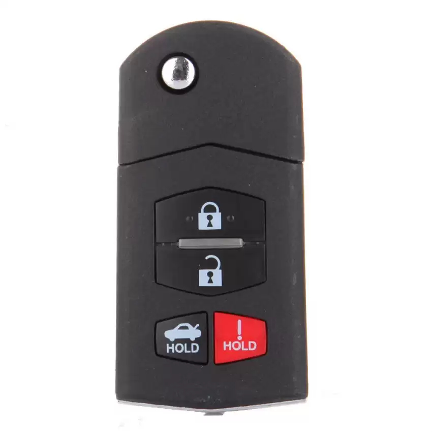 Flip Remote Key for Mazda 6 4238A-41525 5WK43451E with 4 Button