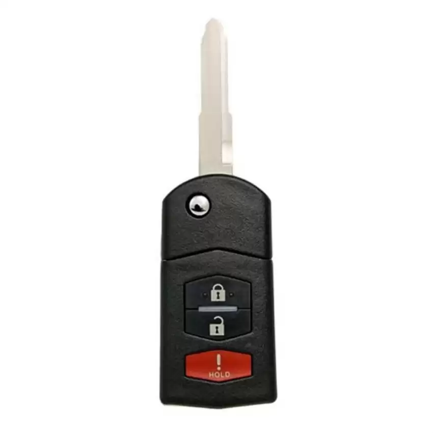 Flip Remote Key for Mazda GP7A-67-5RYB KPU41788 with 3 Button