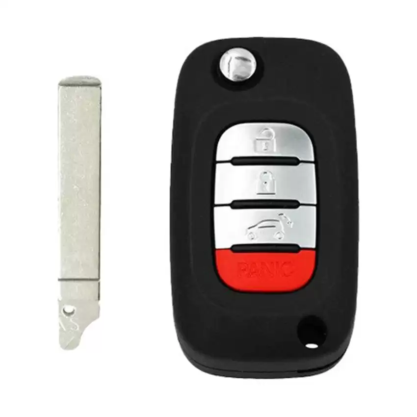 2015-2017 Flip Remote Key for Smart Fortwo Forfour CWTWB1G767