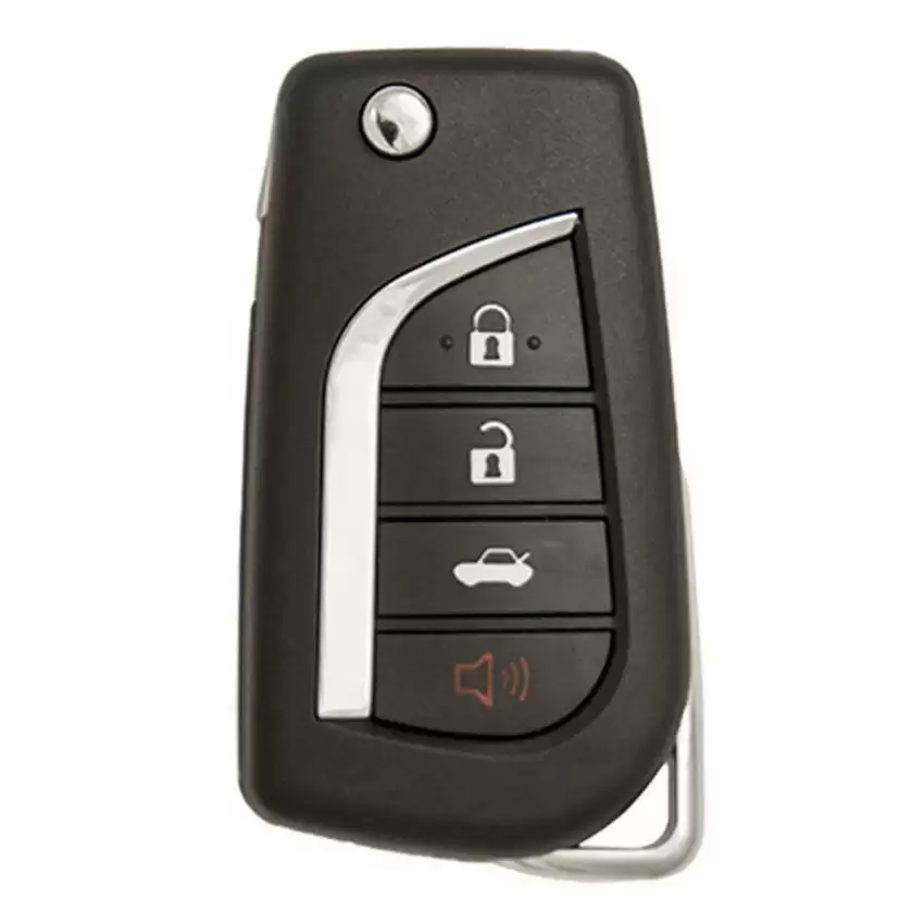 Flip Remote Key For 2006-2012 Toyota Camry/Corolla HYQ12BBY 4 Button Chip 4D67