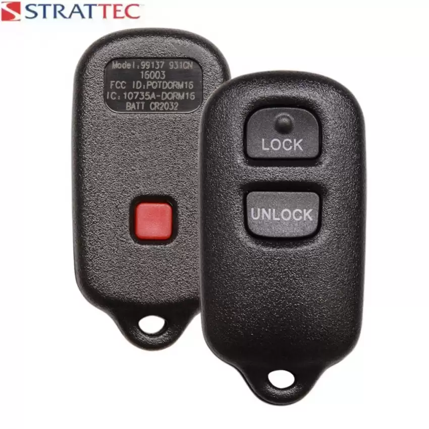 Keyless Remote Key for Toyota Strattec 5931638