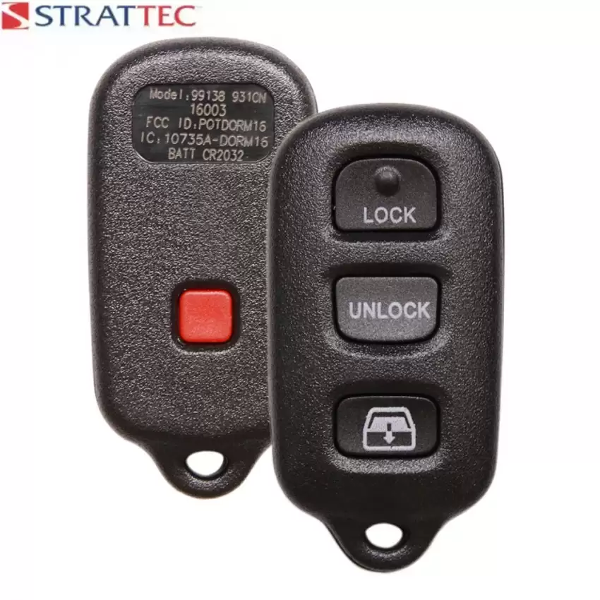 1996-2009 Keyless Remote Key for Toyota Strattec 5931639