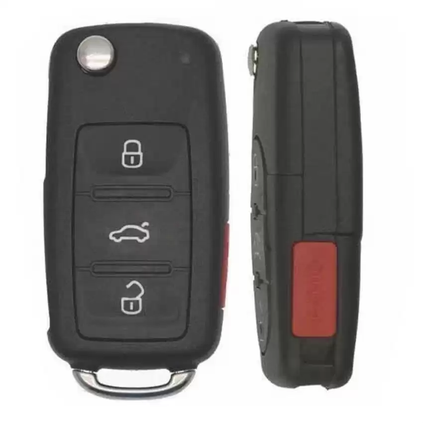 Flip Proximity Remote Key for 2004-2008 Volkswagen Touareg KR55WK45032