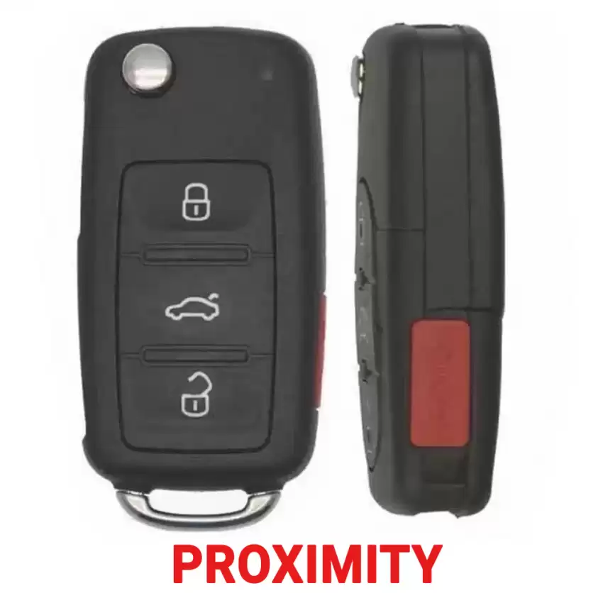 Flip Remote Key For Volkswagen 5K0837202AK NBG010206T HU66 Proximity