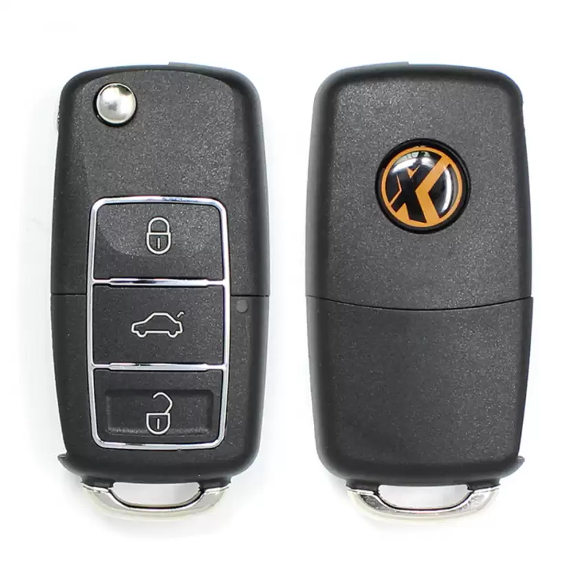 Xhorse Wire Flip Remote Key B5 Style 3 Buttons Extreme Black XKB506EN - CR-XHS-XKB506EN  p-2