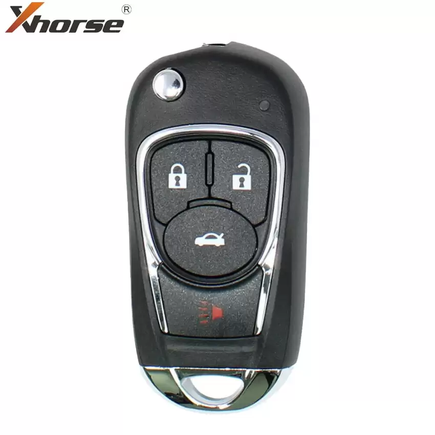 Xhorse Flip Wire Remote Key Buick Style 4 Buttons XKBU02EN