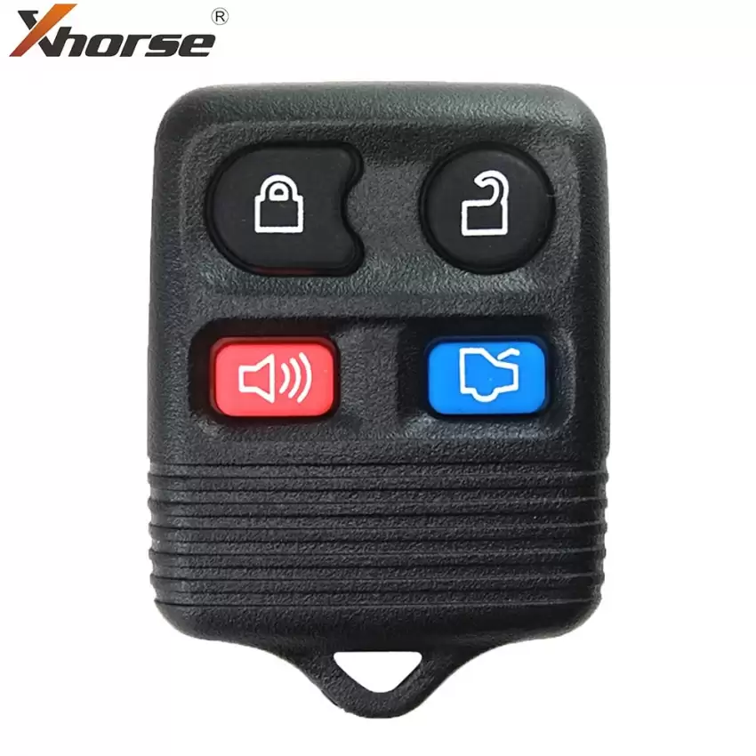 Xhorse Wire Remote Ford Style Separate Square 4 Buttons XKFO02EN