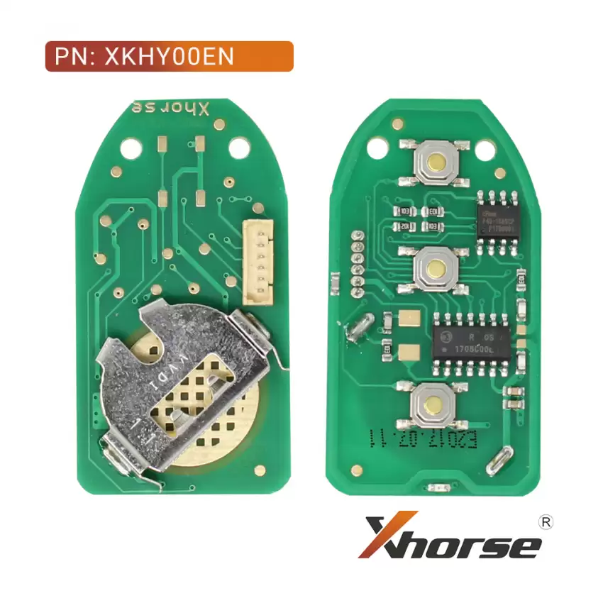 Xhorse Wire Remote Hyundai Style 3 Separate Buttons  XKHY00EN - CR-XHS-XKHY00EN  p-2