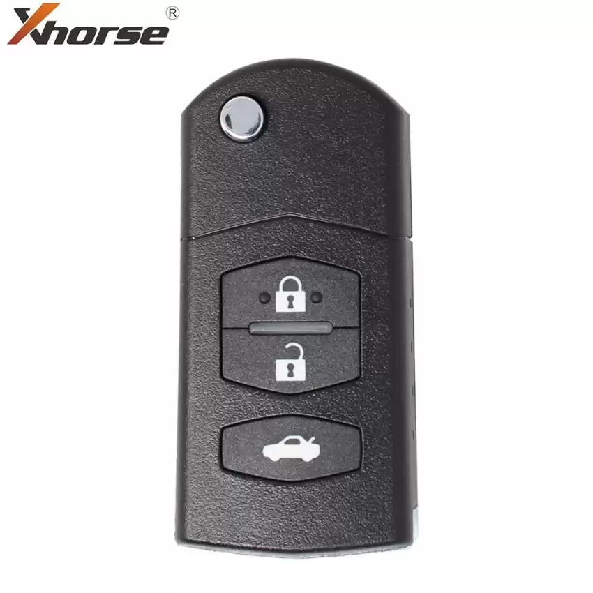 Xhorse Wire Flip Remote Mazda Style 3 Buttons XKMA00EN