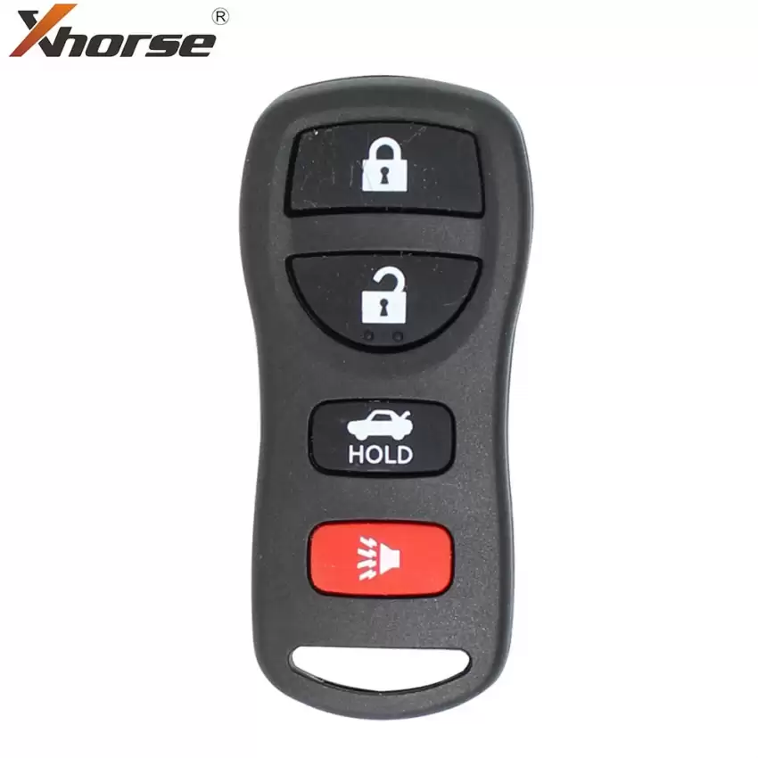 Xhorse Wire Remote Nissan Style Separate 4 Buttons XKNI00EN