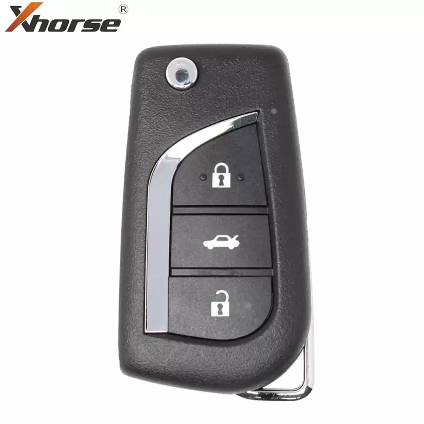 Xhorse Wire Flip Remote Key Toyota Style 3 Buttons XKTO00EN