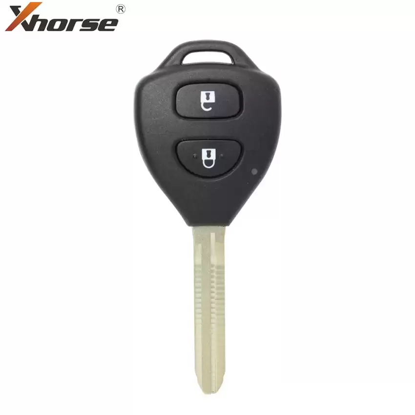 Xhorse Wire Remote Flat Triangle Toyota Style 2 Buttons XKTO05EN