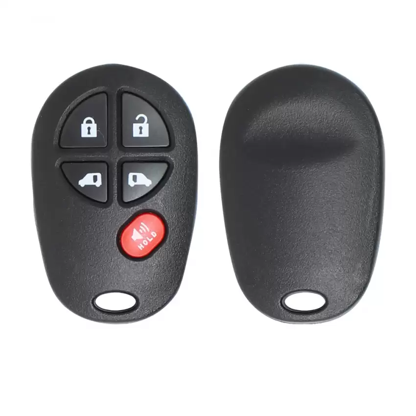 Xhorse Universal Wire Remote Key Toyota Style Separate 5 Button for VVDI Key Tool XKTO08EN 