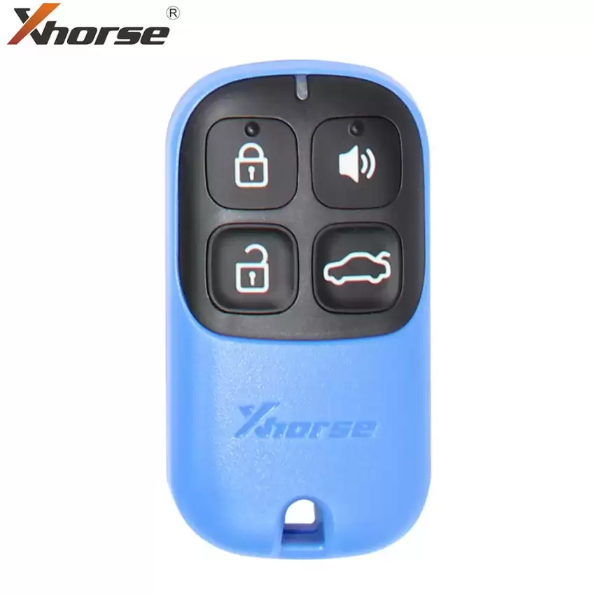 Xhorse Wire Remote Key Shell Style Separate Blue 4 Buttons XKXH01EN