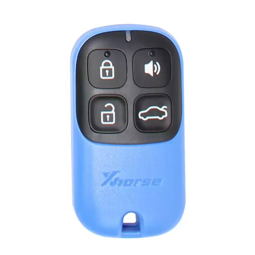 Xhorse Wire Remote Key Shell Style Separate Blue 4 Buttons XKXH01EN