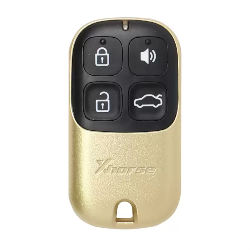 Xhorse Universal Wire Remote Shell Style Separate Golden XKXH02EN