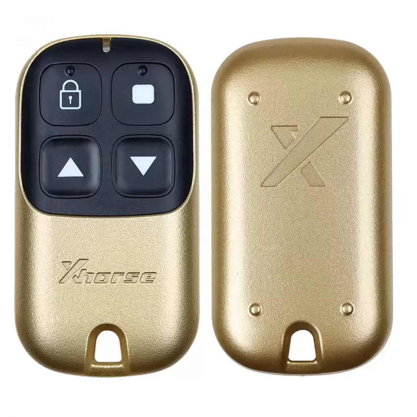 Xhorse Universal New Wired Remote Key Garage Door 4 Buttons Garage Type XKXH05EN