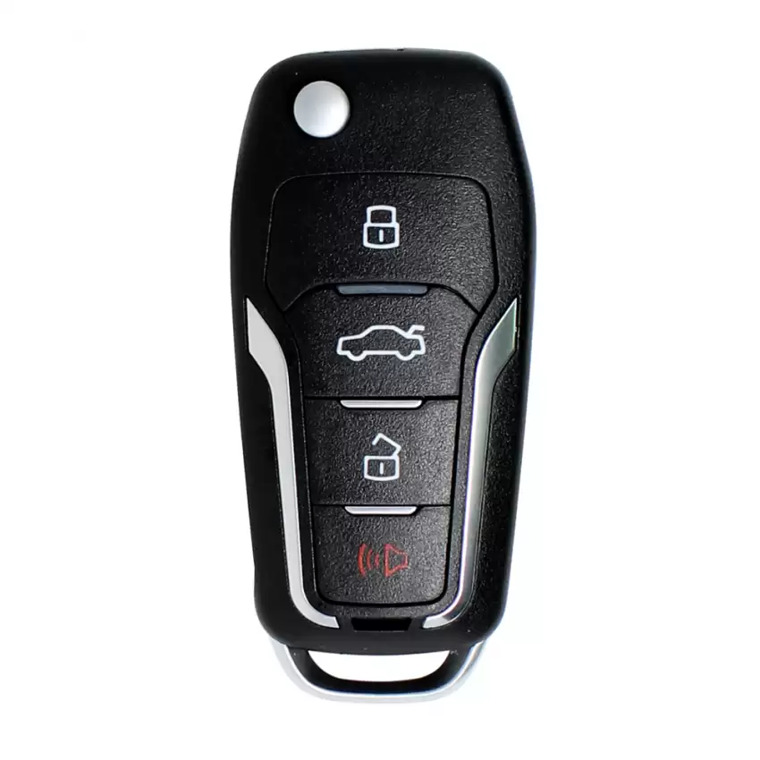 Xhorse Wireless Flip Remote Key Ford Style 4 Buttons XNFO01EN