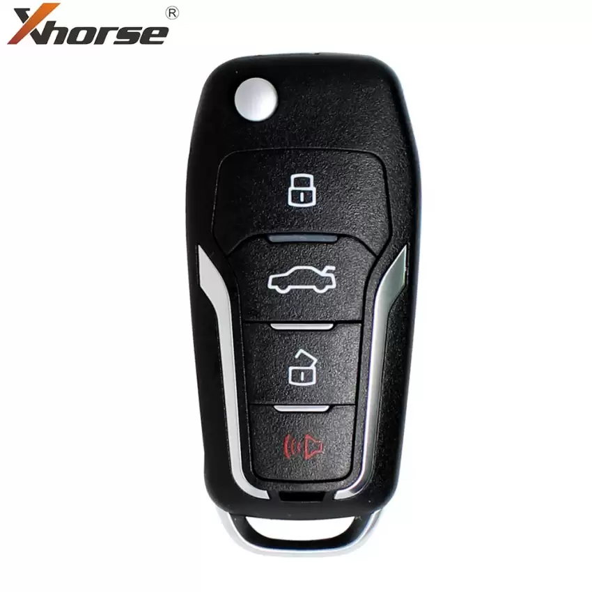 Xhorse Wireless Flip Remote Key Ford Style 4 Buttons XNFO01EN