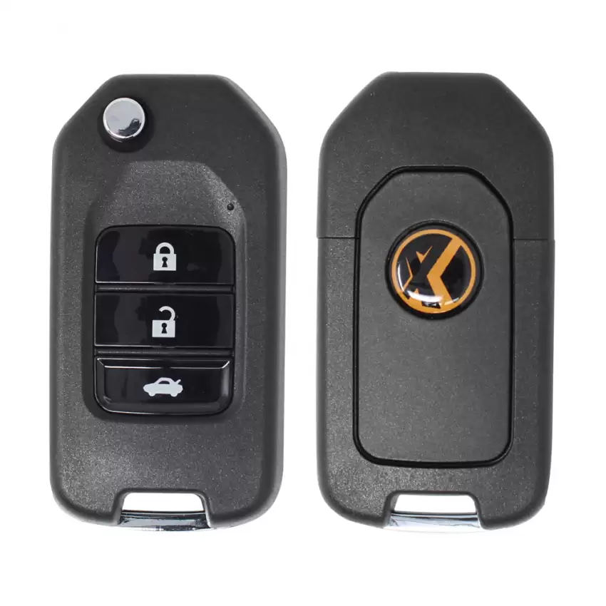 Xhorse Universal Flip Remote Key Honda Style 3 Buttons with Trunk Button for VVDI Key Tool XNHO00EN