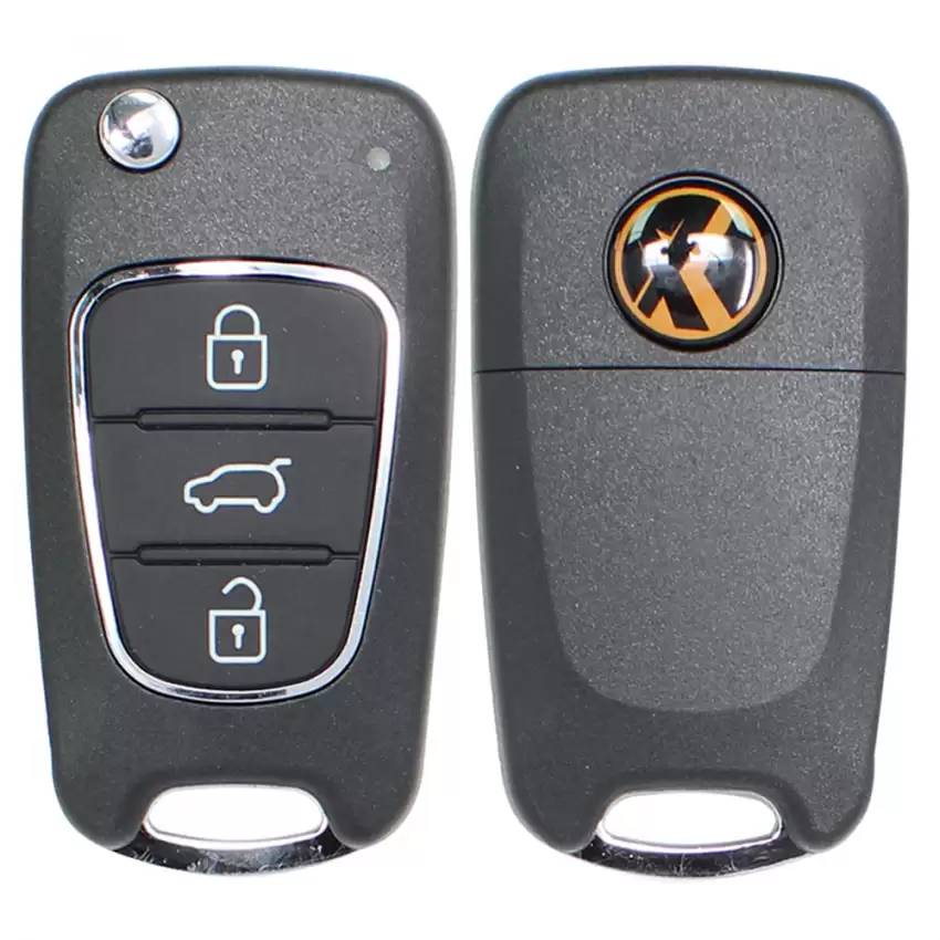 Xhorse Wireless Flip Remote Key Hyundai Style 3 Buttons XNHY02EN - CR-XHS-XNHY02EN  p-2