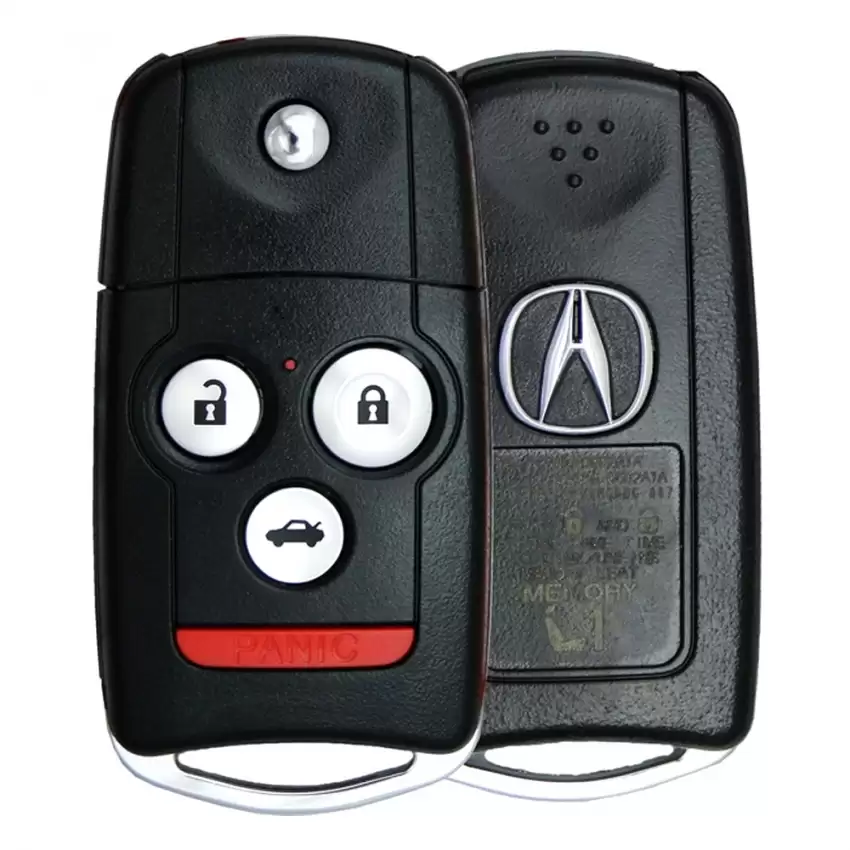 2009-2014 Acura TL TSX Flip Remote Key 35113-TK4-A00 MLBHLIK-1T Driver 1