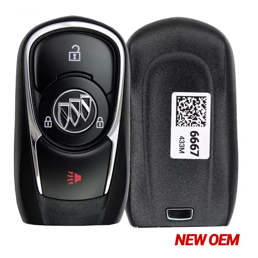 2018-2020 Buick Regal OEM Smart Remote Key 3 Button 13506667 HYQ4EA