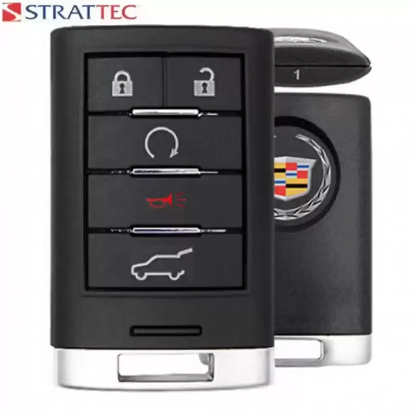 Cadillac Remote key Driver 1 Strattec 5923883 5 Button