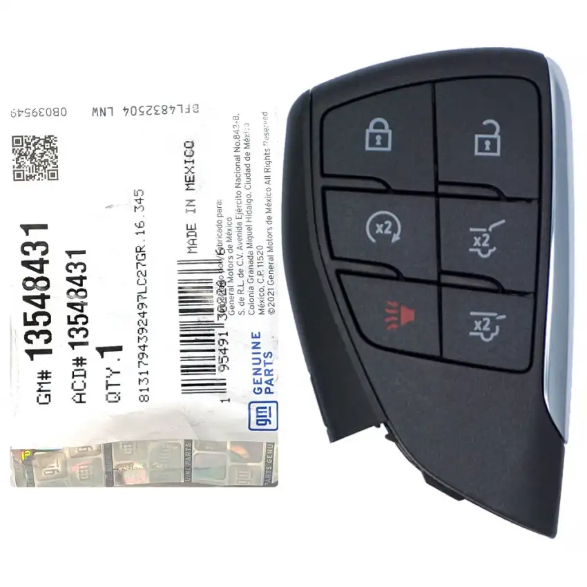 2021-2023 Chevrolet Tahoe Suburban Smart Remote Key 13560207 YG0G21TB2