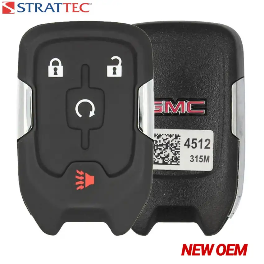 2018 -2022 GMC Terrain OEM Smart Remote Key 4 Button 13584512 HYQ1AA Strattec 5944138