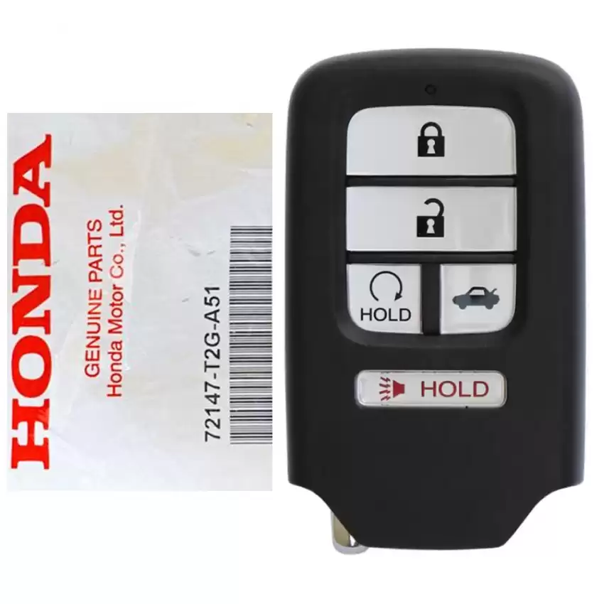 Honda Accord Proximity Remote Key 72147-T2G-A51 ACJ932HK1310A Driver 2