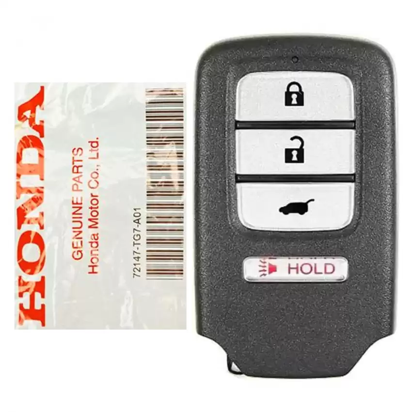 2016-2020 Honda Pilot Civic Proximity Remote Key 72147-TG7-A01 KR5V2X (V41)