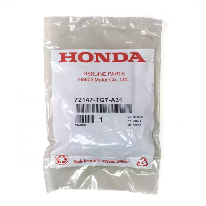 2016-2020 Honda Pilot Civic CR-V Proximity Remote 72147-TG7-A31 KR5V2XV44 Driver 1 - GR-HON-TG7A31  p-2